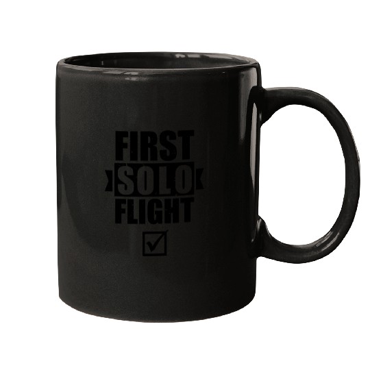 First Solo Flight Mugs