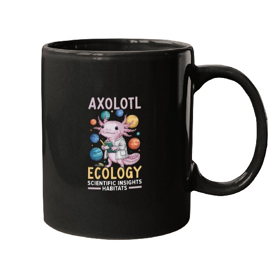 Axolotl Science Teacher Mexican Salamander Mugs
