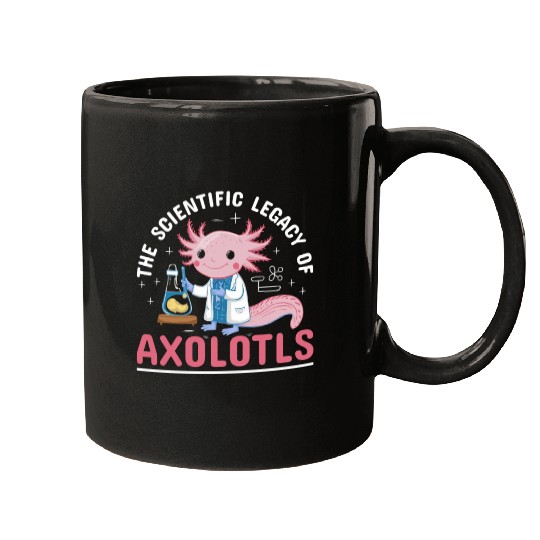 Axolotl Science Teacher Mexican Salamander Mugs