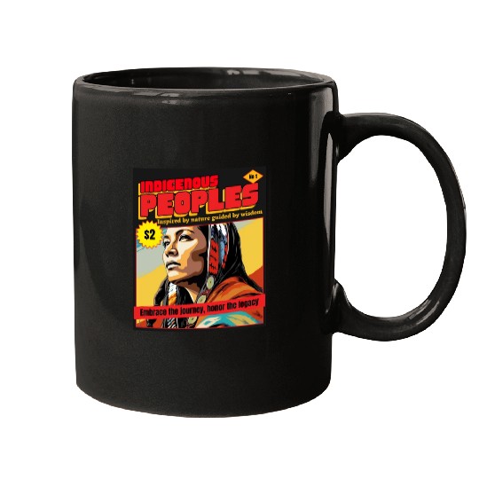 Indigenous Peoples Embrace The Journey Mugs