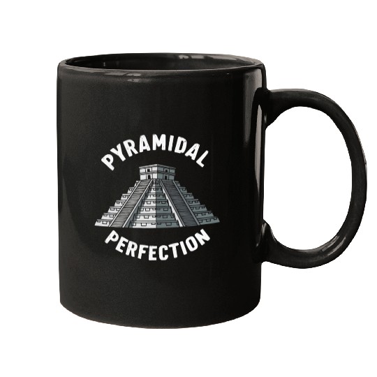 Aztec Pyramid Mayan Indigenous Mexican Aztec Mugs