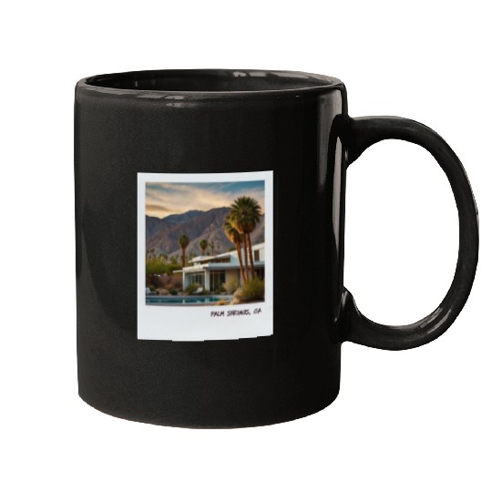Mono Enterprises "Travels" Palm Springs #5 Mugs