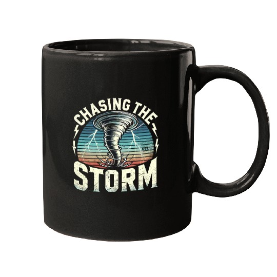 Tornado Chasing Adventures: Embrace Nature's Fury Mugs