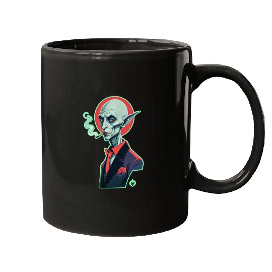 NOSFERATU WEED Mugs