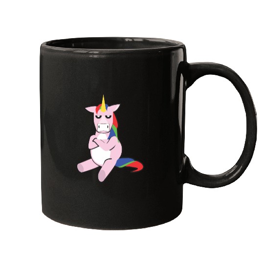 Grumpy Unicorn Mugs