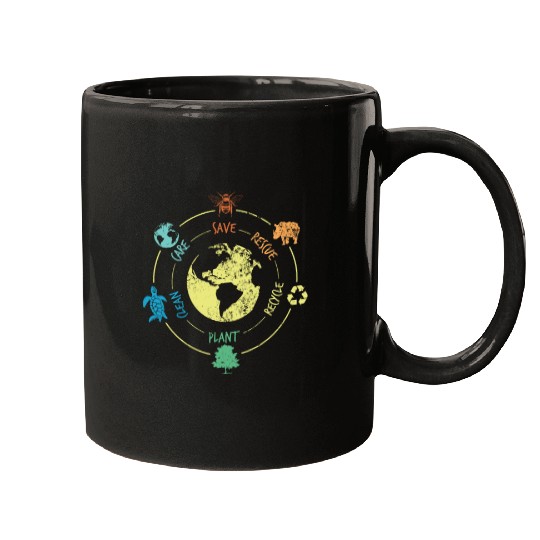 Environmental protection nature conservation Ocean Mugs