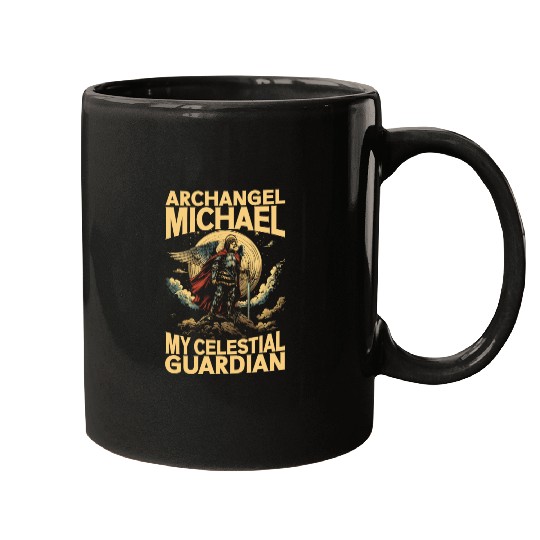 Archangel Michael Catholic Christianity Angel Mugs