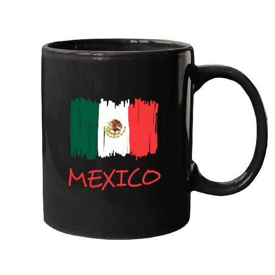 Mexican Flag Mugs