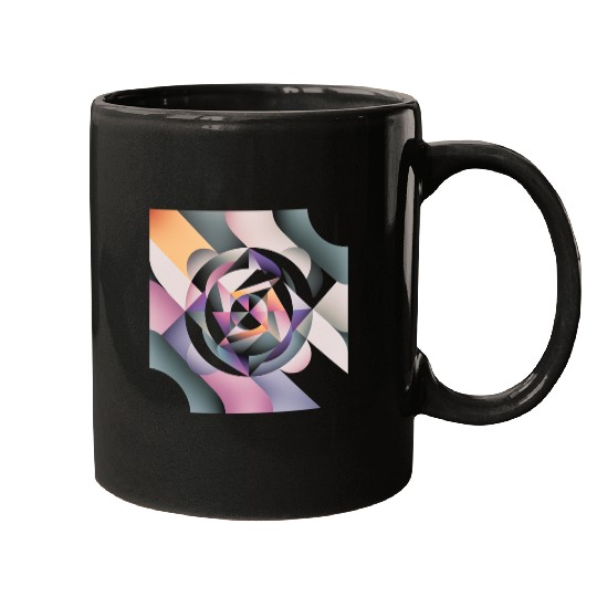 Geometric Harmony Mugs