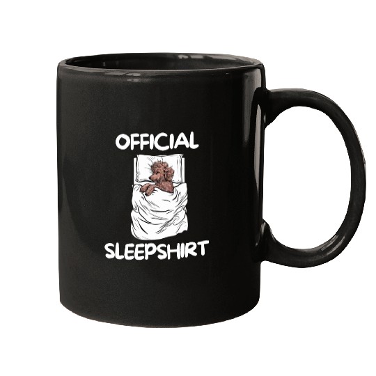 Toy Poodle Dog Official Sleepshirt Nightgown Mugs
