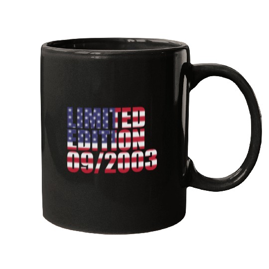 21st birthday Limited Edition USA 09/2003 Mugs