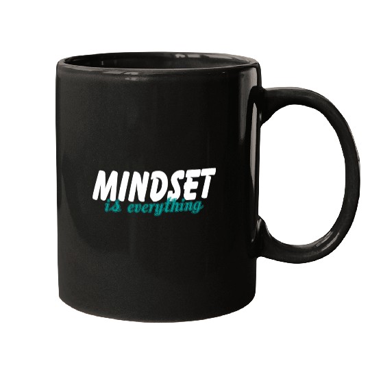 Mindset Is Everything Motivational Gym Workout Mugs