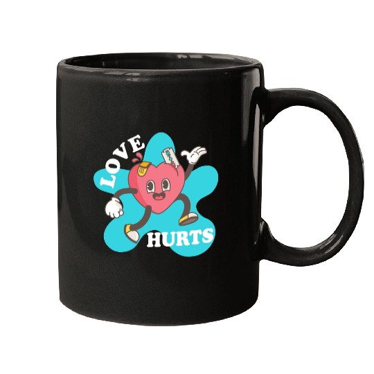 love hurts Mugs