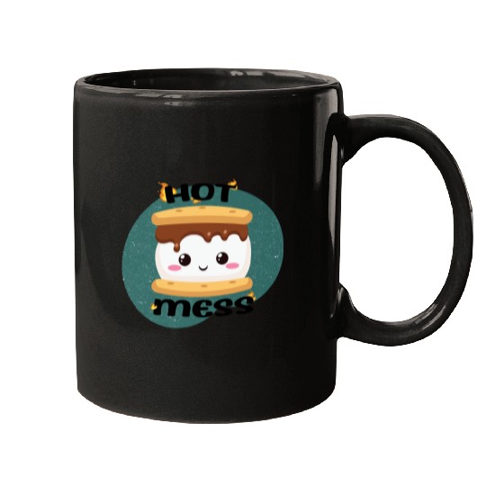 Hot Mess Kawaii S'more Meme Mugs