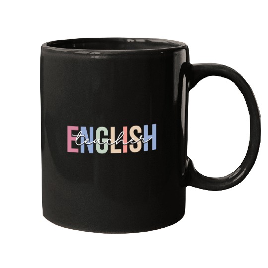 English Teacher Grammar School Mugs