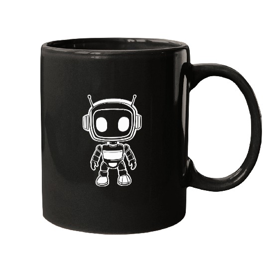 Robot, Game Character, Gamer logo, Mascot Mugs