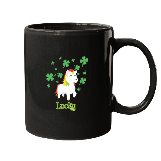Lucky Unicorn Mugs