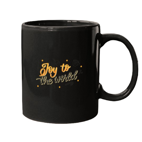 Amazing Joy to the world Illustration Mugs