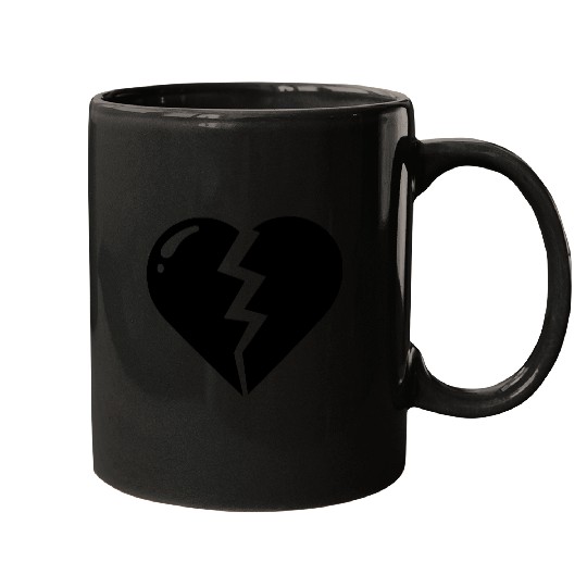 Heart broken hearts vector path16 Mugs