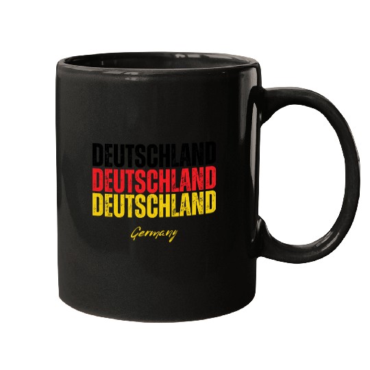 Germany flag, German pride Mugs
