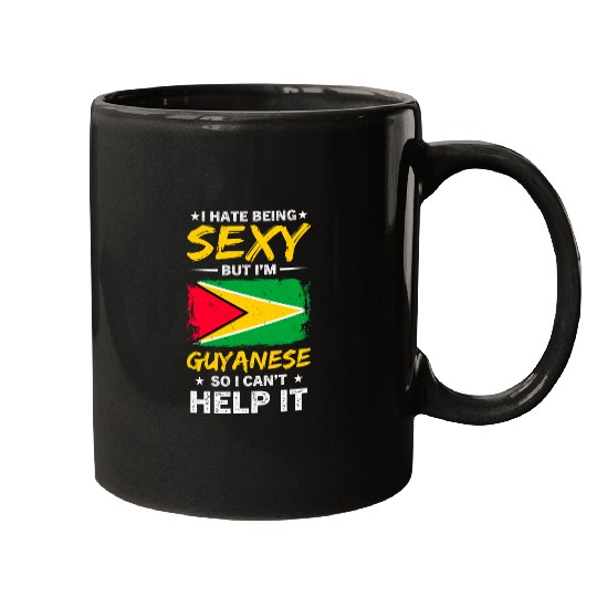 Guyana Pride Guyanese Roots Georgetown Love Mugs