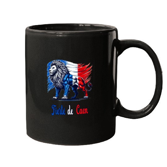 The pride of Caen flag design Mugs