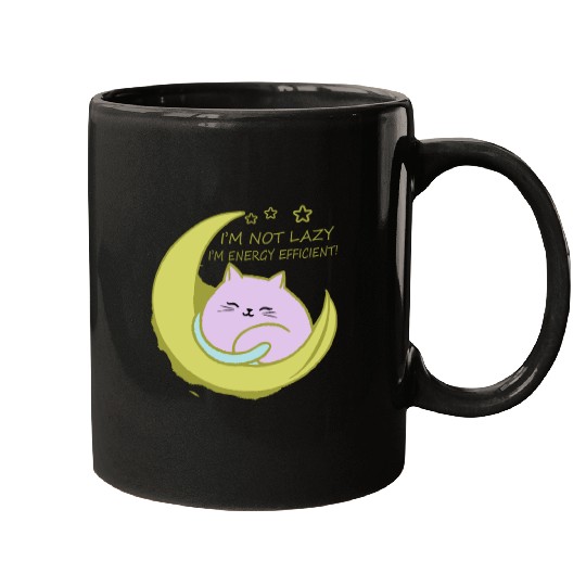 Moon Cat Mugs