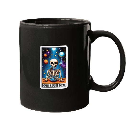 Tarot Card Collection - Death Before Decaf Mugs