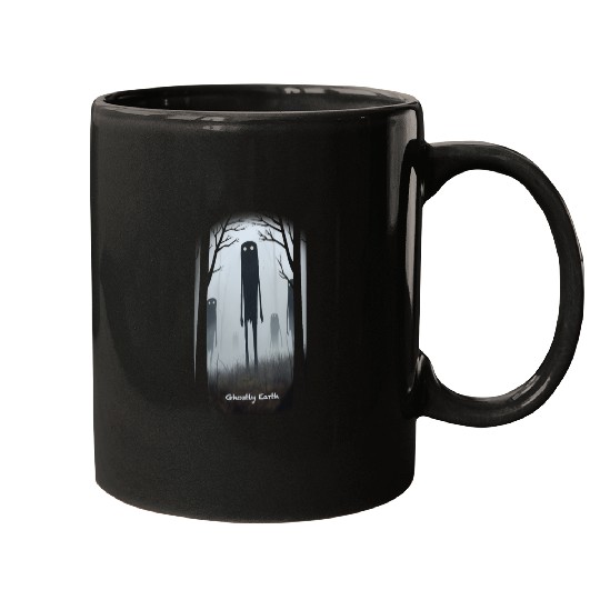 Ghostly Earth Mugs
