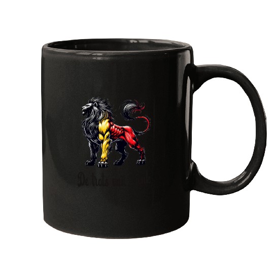 Genk lion flag design Mugs