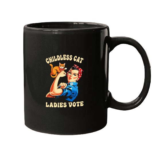 Childless Cat Ladies Vote Mugs