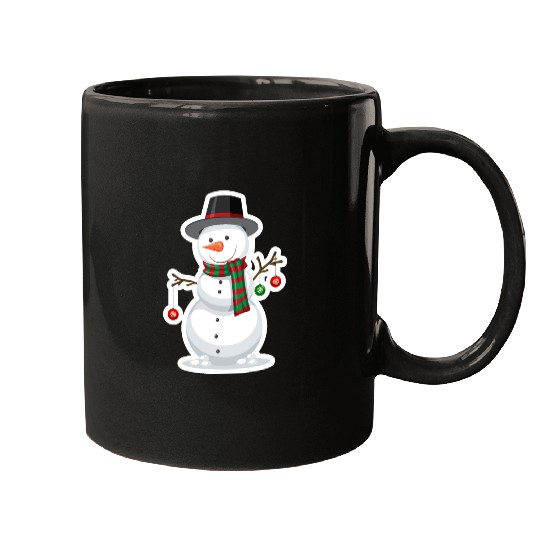 the white snowmen Mugs