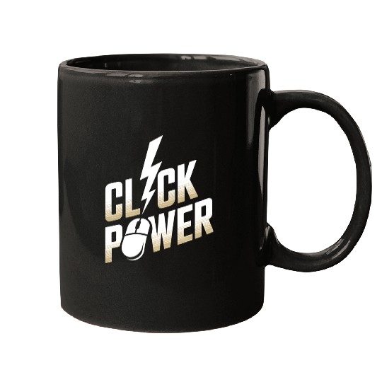 Click Power Cyber Monday Shopping Force Mugs