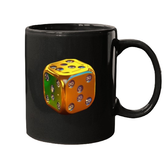 Dice Game Boy Casino 3D Art Mugs