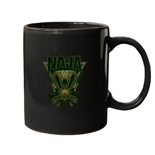 Military unit logo "NAGA" Mugs