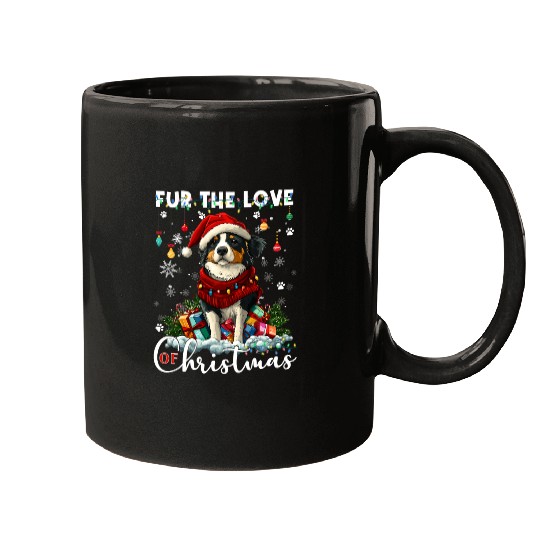 Australian Shepherd Christmas Tree Decorations Dog Mugs