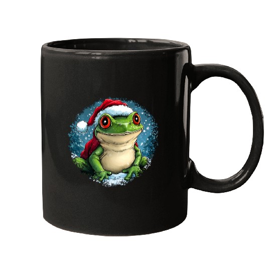 Frogs Christmas Mugs