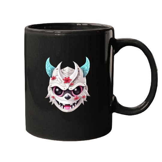 Cat Demon Mas Mugs