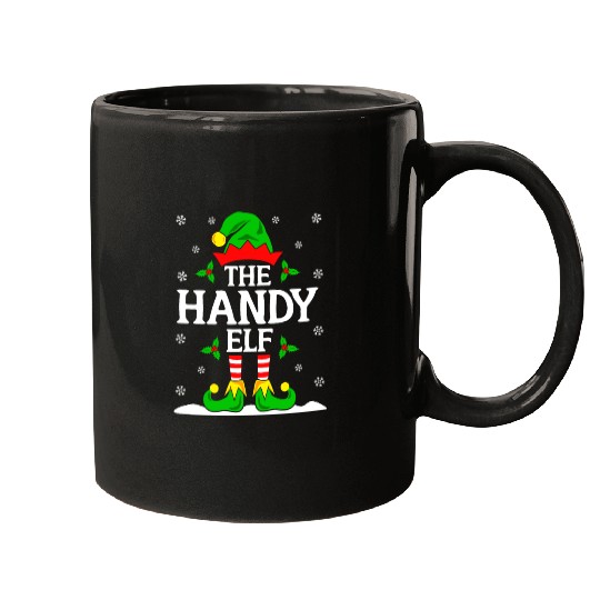 The Handy Elf Christmas Mugs