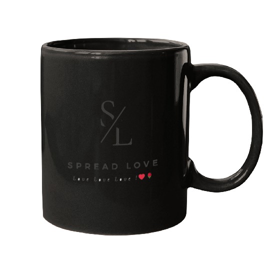 spread love - "Love in Every Gesture" Mugs