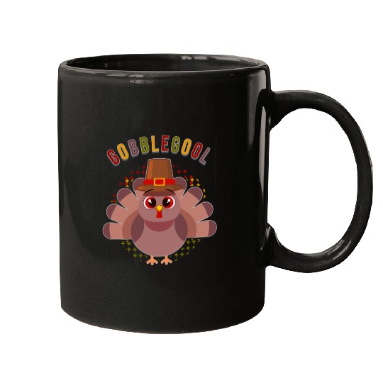 Gobblegool Thanksgiving Turkey Mugs