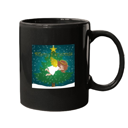 Sleeping Angel Mugs