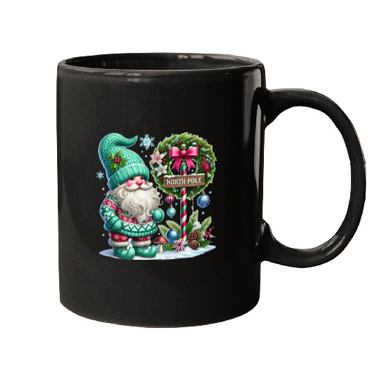 Gnome Christmas, Funny Christmas Mugs
