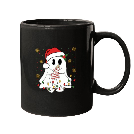 Ghost Christmas Mugs