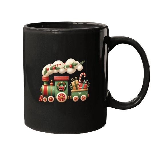 Merry Christmas, Christmas Vintage Mugs