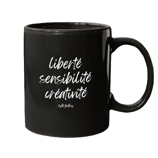 Liberty sensitivity creativity Mugs