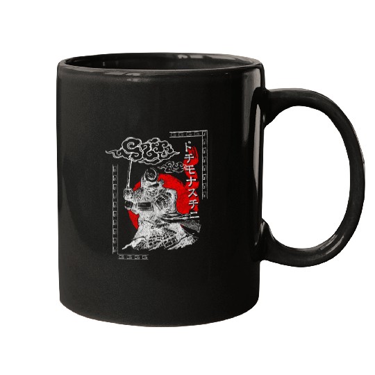 Orient Mythical Creatures Warrior Nerd Mugs