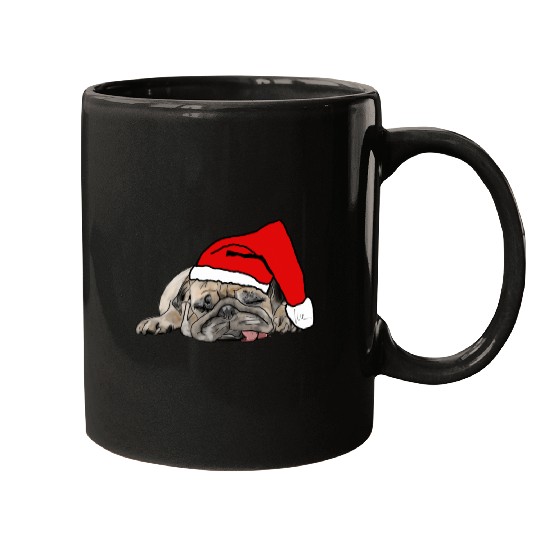 Mops pug christmas Mugs