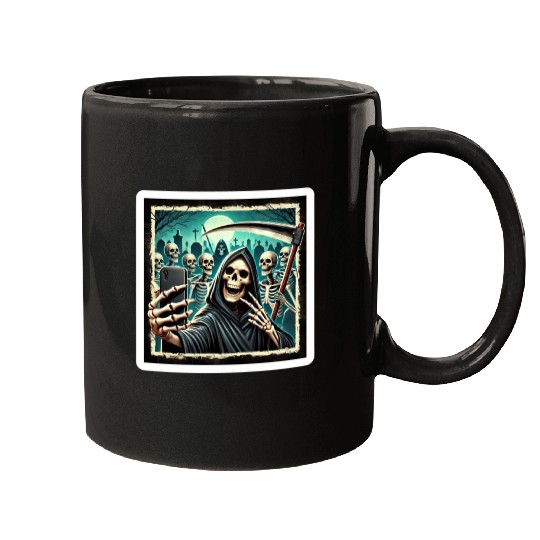 Death Selfie Mugs