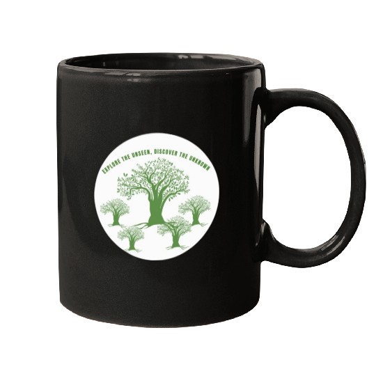 Green Tree Environmentalism Advocacy Mugs